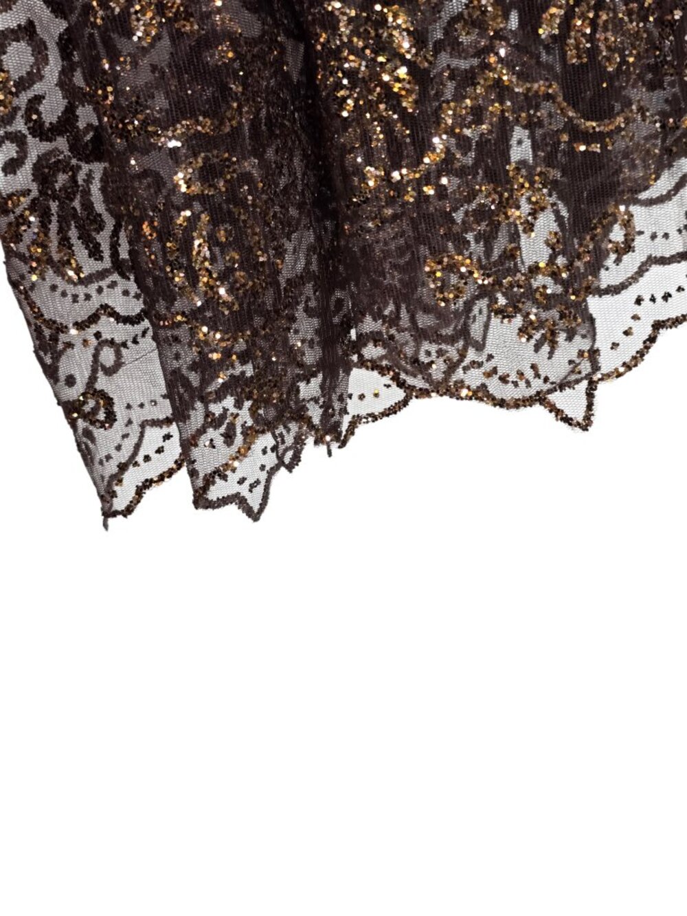 Free People Intimately Shaved Chocolate Brown Sheer Maxi Dress Medium NWT - Picture 8 of 14